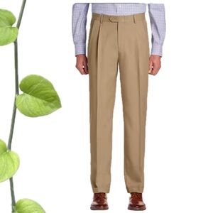 Jos. A Bank Dress Trouser Pants Khaki 35x34